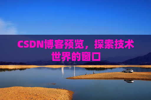 CSDN博客预览，探索技术世界的窗口